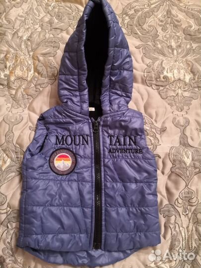 Безрукавка детская 68 размер