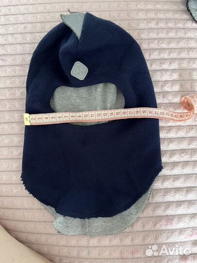 Шапка шлем для мальчика демисезонная
