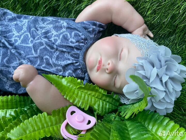 Кукла реборн новая, пупс 50 см