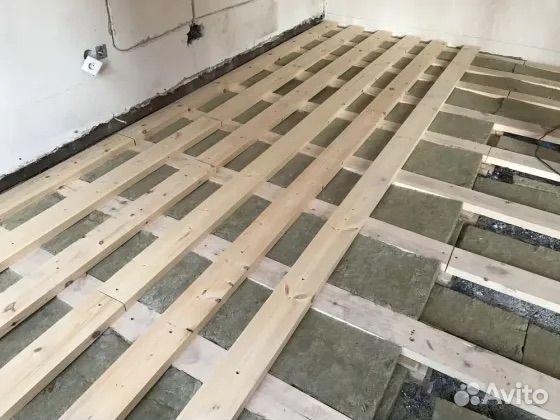 Ремонт полов деревянном доме