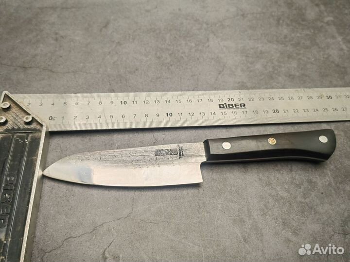 Кованый нож мини Шеф и Santoku(Utility)