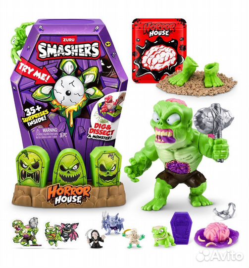 Игровой набор zuru smashers Мега Дом Ужасов 74124