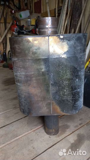 Печь для бани с баком