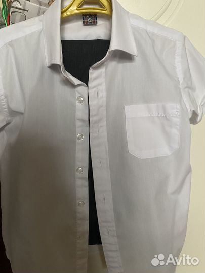 Школьная форма для мальчика тёмно серая