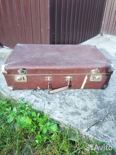 Чемодан старинный СССР большой