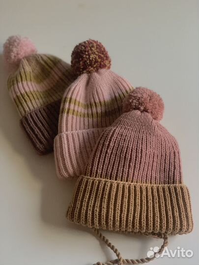 Шапка зимняя для девочки 50 52
