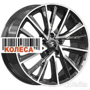 Skad кр010 7.5x18 5x112 ET40 Dia57.1 Diamond Black Gris