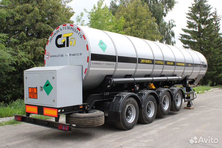 Полуприцеп газовоз GT7 ППЦТУ-24, 2024