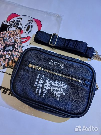 Сумка la routine кожа