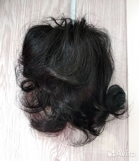 Шиньон-резинки из натуральных волос