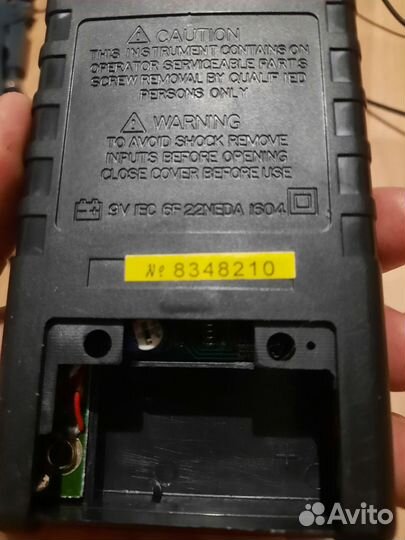 Мультиметр на запчасти читайте описание