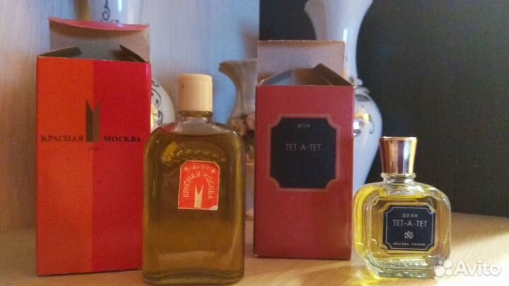 Духи Красная Москва и Тет-а-тет