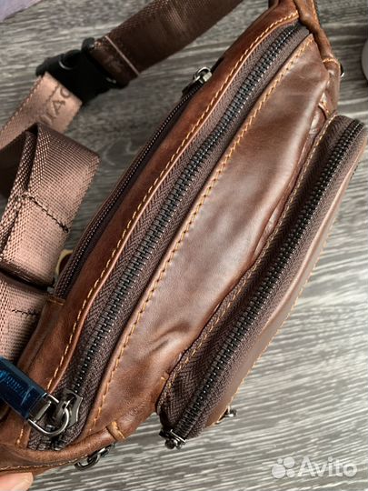 Мужская кожаная сумка