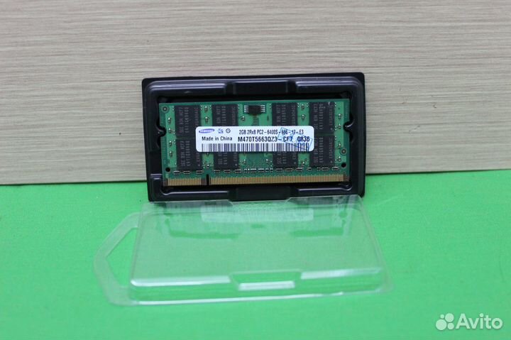 DDR2 2Gb 800MHz samsung M470T5663QZ3-CF7. SO-dimm