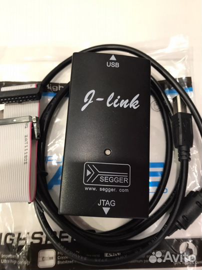 Программaтор J-Link V9 + адаптеры