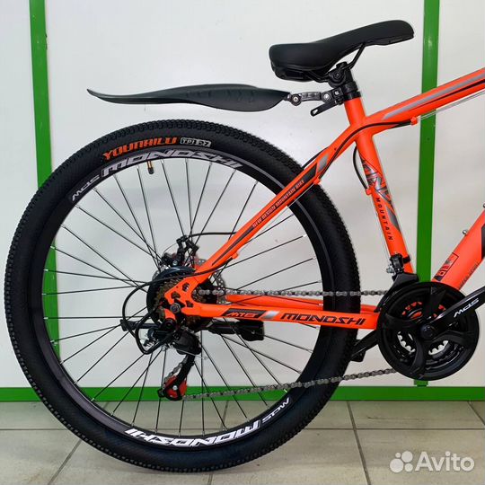 Скоростной велосипед Оранжевый-черный новый