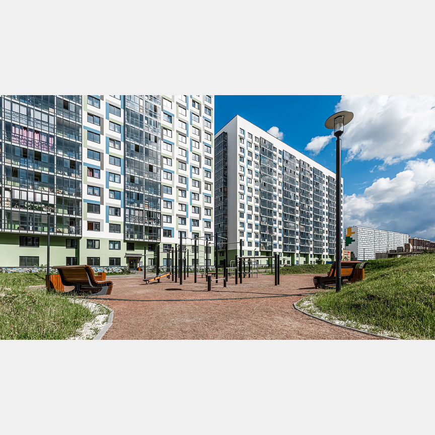 2-к. квартира, 55,4 м², 2/15 эт.