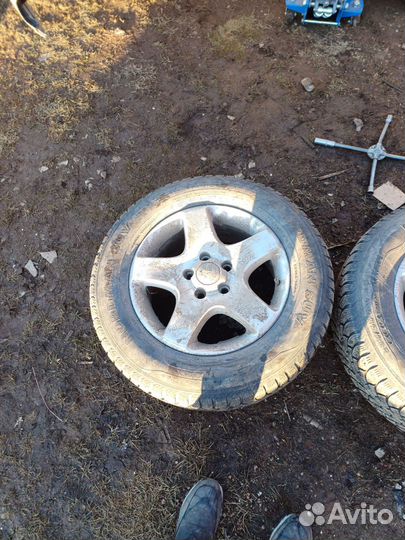 Диски литые с R17 touareg на зиме 5120