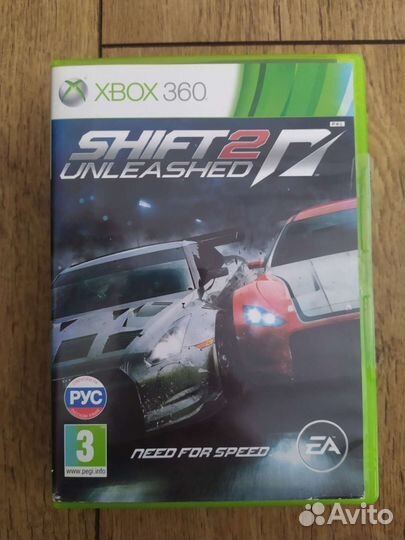 Игра NFS shift 2 для Xbox 360