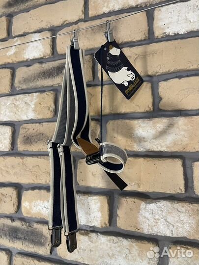 Подтяжки детские новые pompdelux