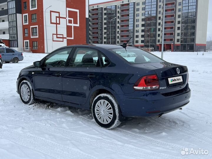 Volkswagen Polo 1.6 AT, 2017, 117 000 км