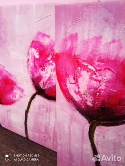 Картина маслом на холсте бу