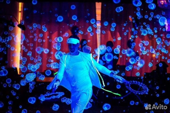 Аниматоры, серебряное шоу, химическое шоу