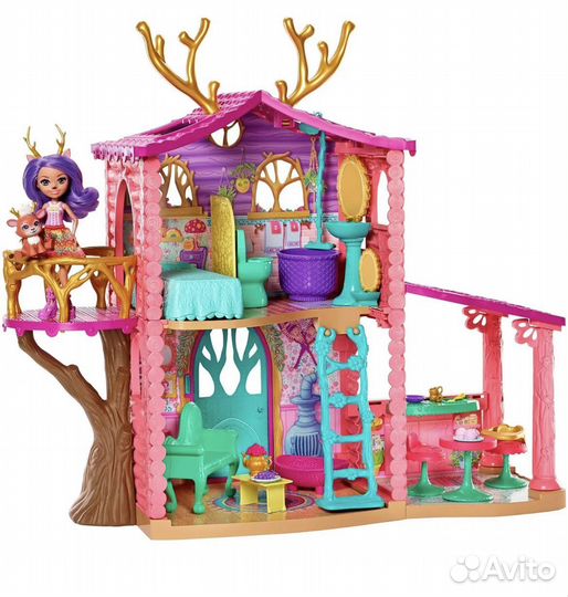 Набор игровой Enchantimals Домик Данессы Оленни