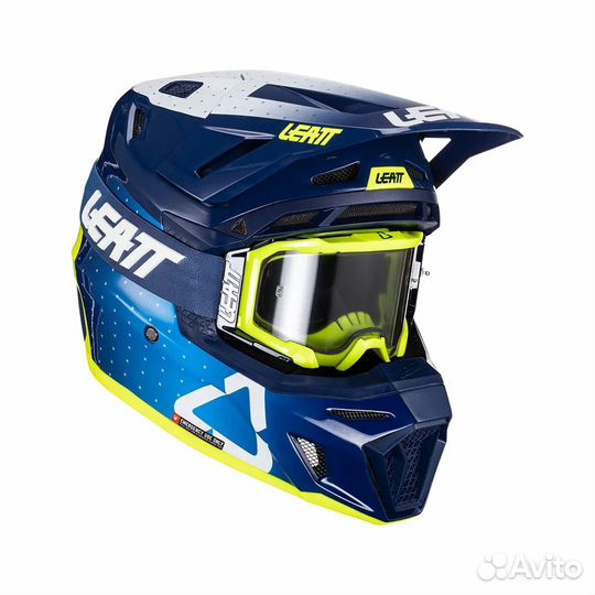 Хардэндуро шлем Leatt Moto 8.5 Helmet Kit Blue 024