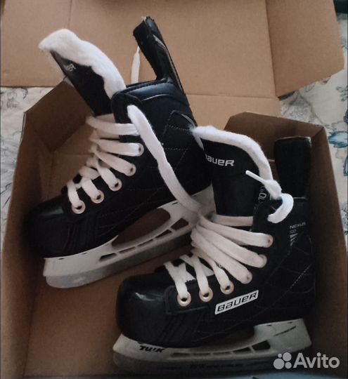 Хоккейные коньки bauer Детские 28 размер