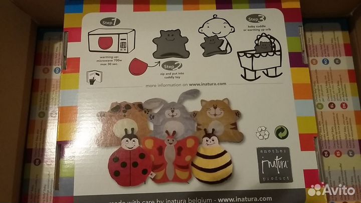 Подушка-грелка д/новорожденных О+ заяц