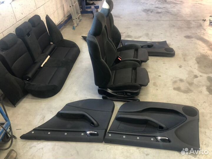 Салон бмв Е46 touring