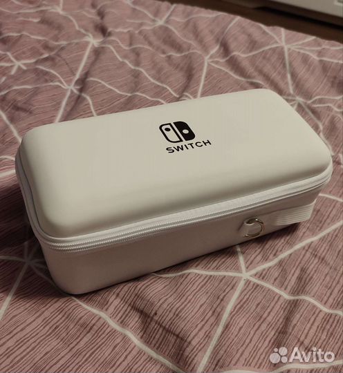 Nintendo Switch Oled чехол сумка кейс белый