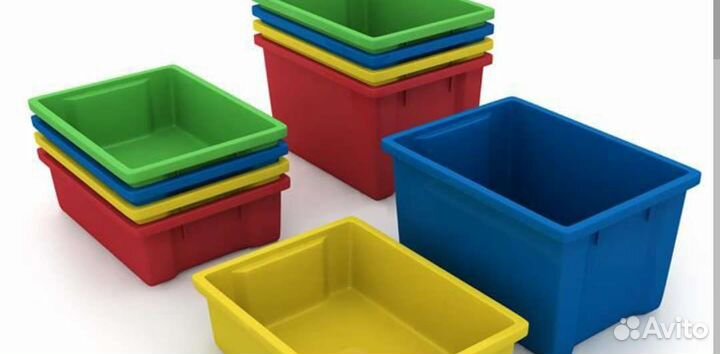 Продам пластиковые коробки бу