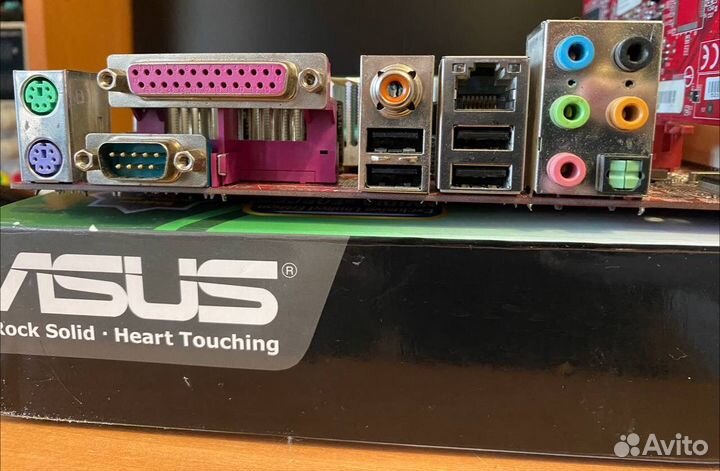 Комплект lga775 DDR1 2gb