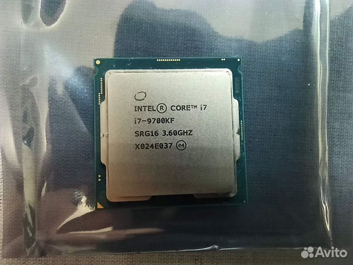 Процессор intel core i7-9700kf