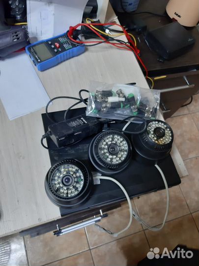 Комплект видеонаблюдения бу