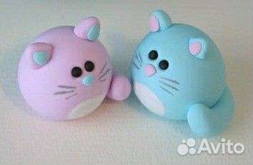 Фигурки животных из лёгкого плостилина