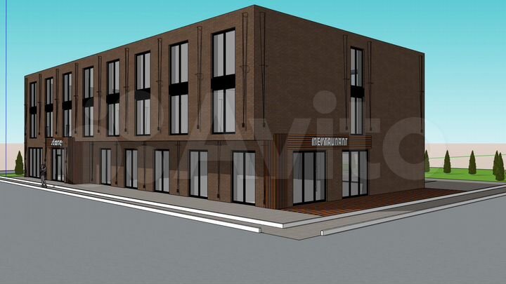 Торговая площадь, 1500 м²