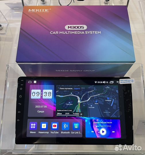 Андроид магнитола Mekede M300S 4/32