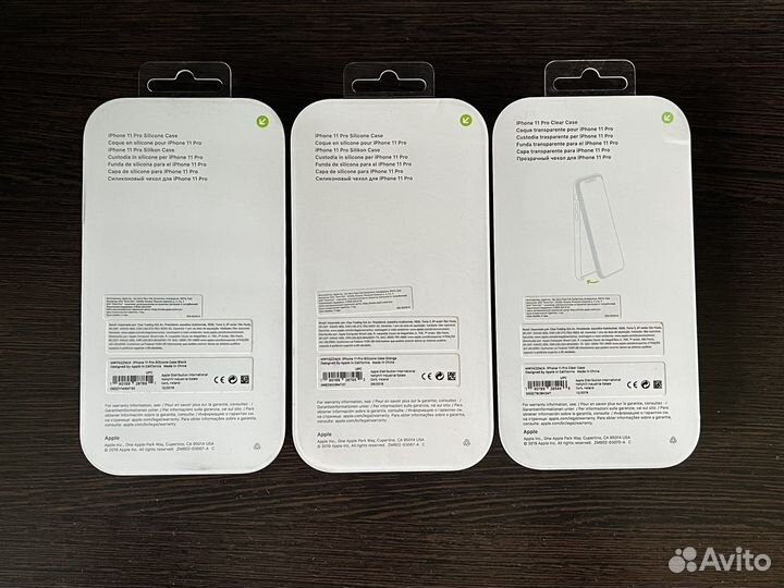 iPhone 11 Pro Силиконовый чехол Оригинал