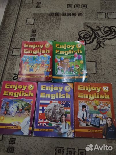 Учебник по английскому языку 2,3,6,7 и 10 класс
