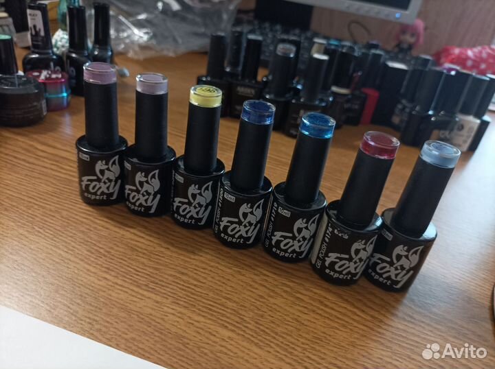 Гель-лаки для ногтей, формы, магнит