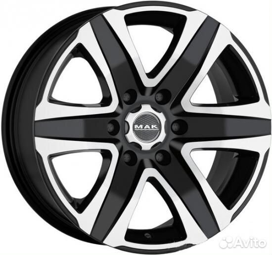 Mak Stone 6 8x18 6x139.7 ET 35 Dia 67.1 (black mir