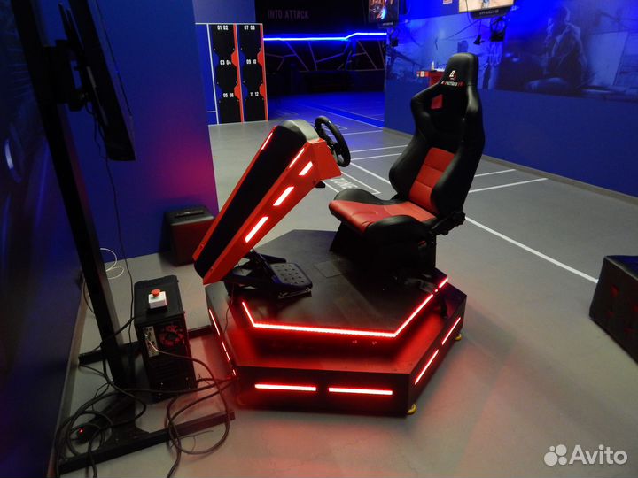 Автосимулятор на подвижной платформе