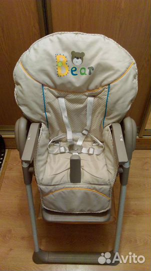 Стульчик для кормления 2в1 Hauck Sitn Relax - bear