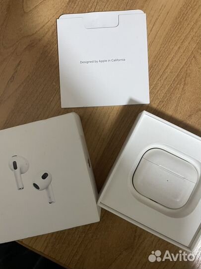 Беспроводные наушники apple airpods 3
