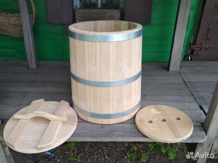 Кадка дубовая 30л для солений