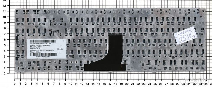 Клавиатура для Packard Bell SL51 черная