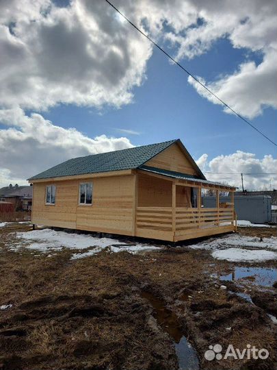Установим дом 6*9 каркасно-панельный
